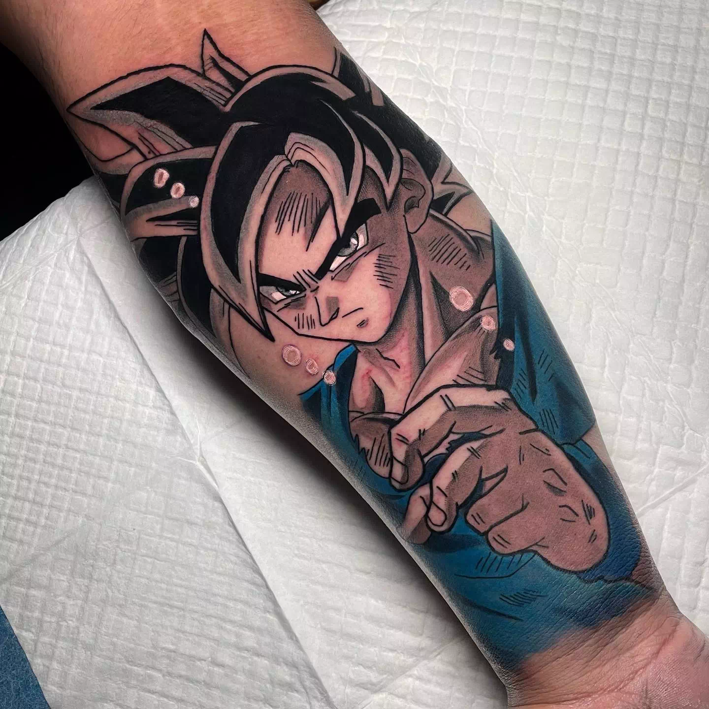 Dragon Ball Forearm Tattoo 2