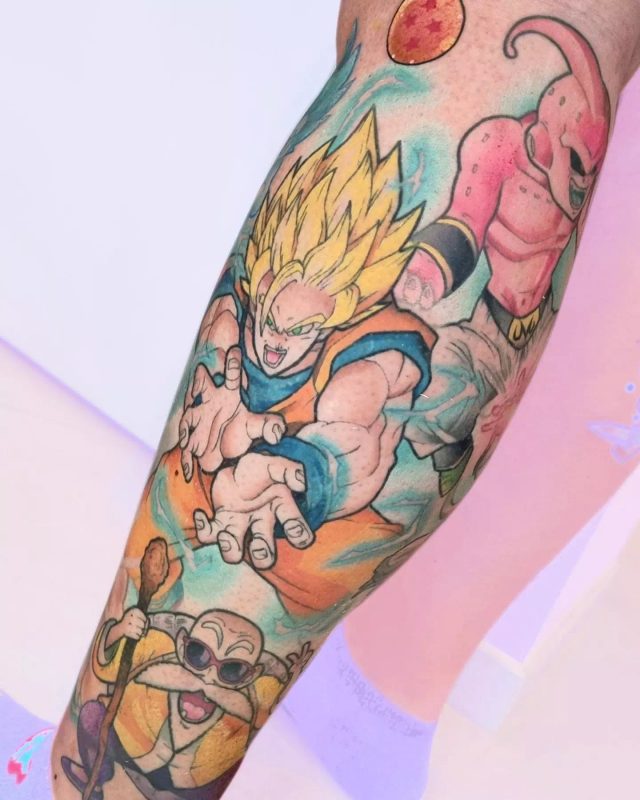 99 Dragon Ball Tattoos With Meanings Youll Love Hero Tattoo 5573