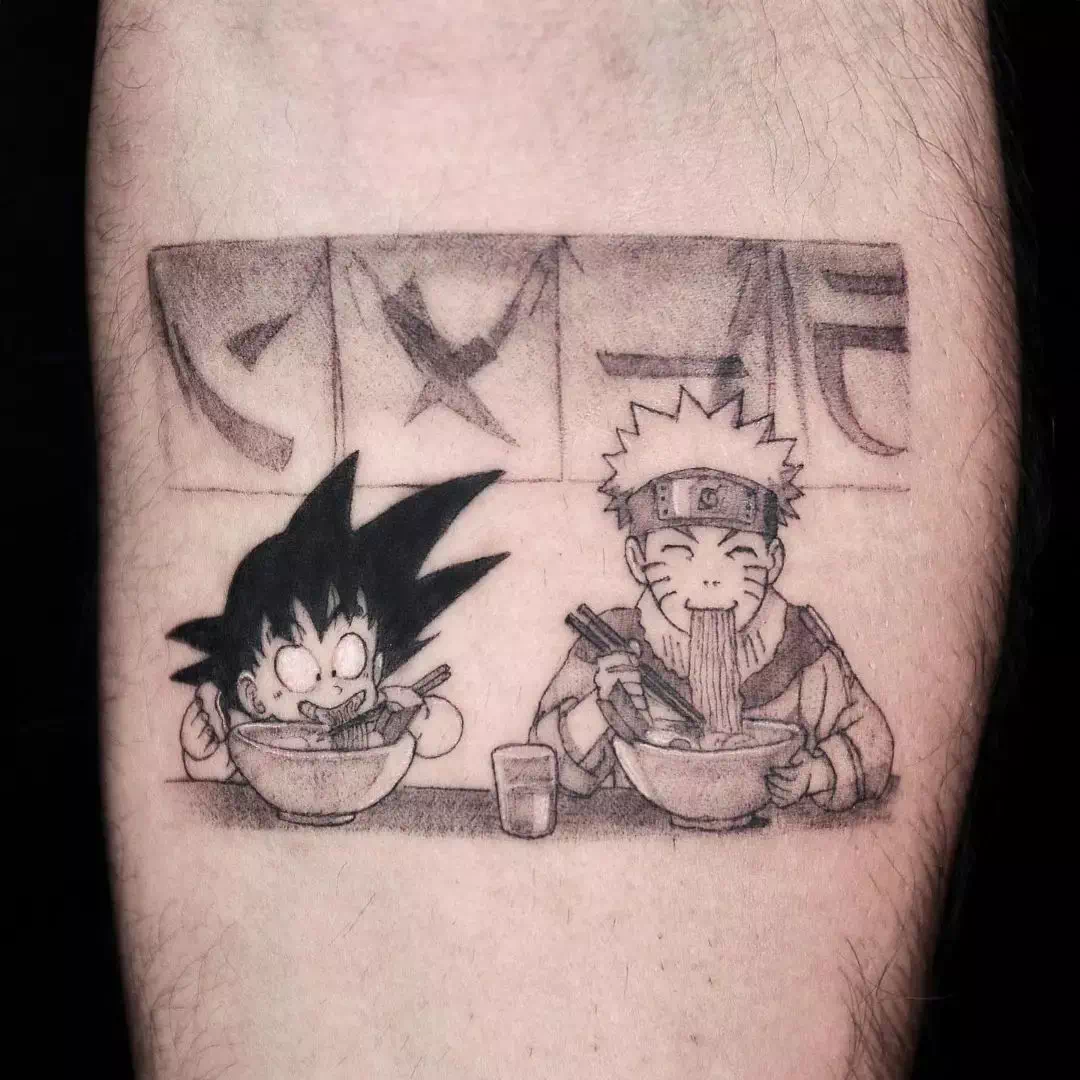 Dragon Ball Z Small Tattoo 4