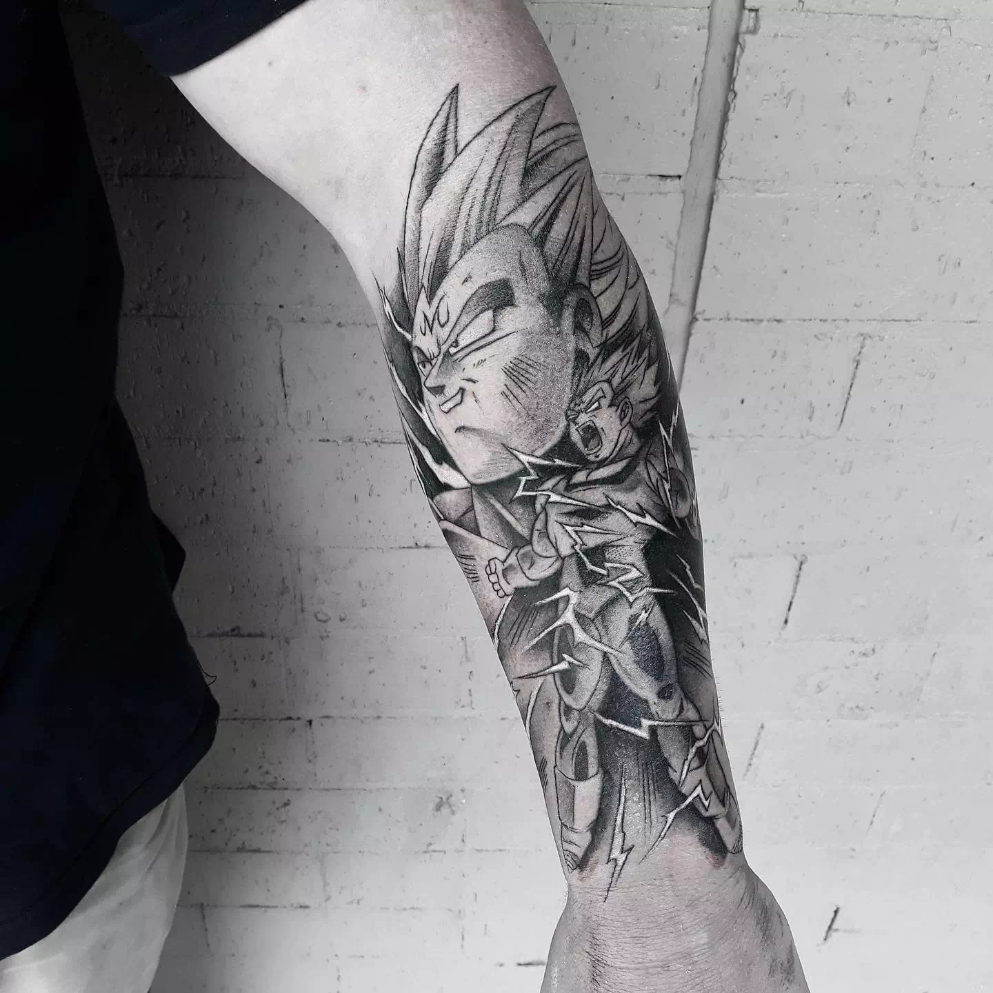 dragon ball z arm sleeve tattoo｜TikTok Search