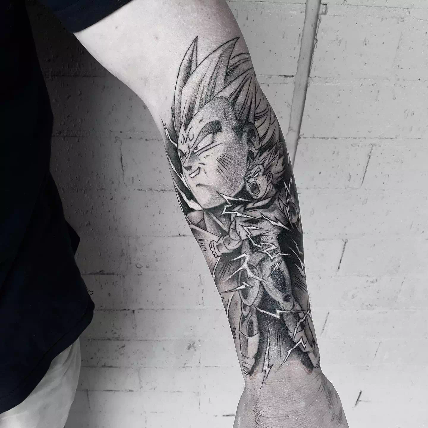 Dragon Ball Z Tattoo Arm 1