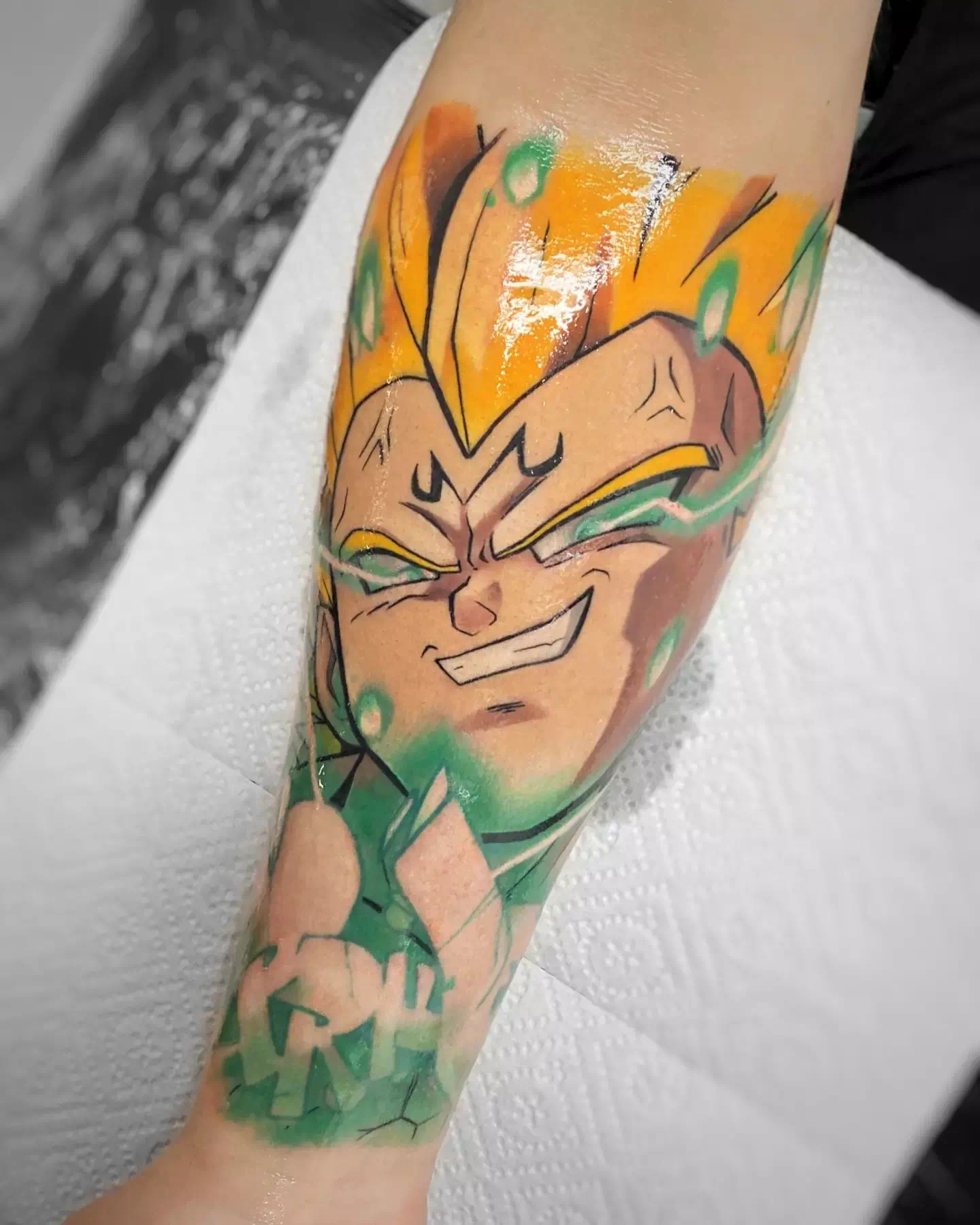 Dragon Ball Z Tattoo Arm 5