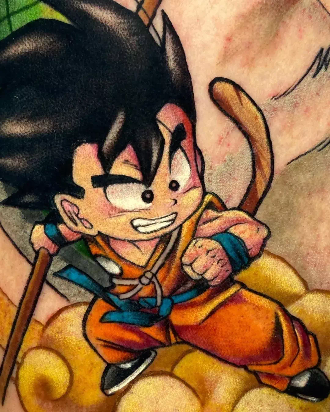 Dragon Balls Young Goku Tattoo 2