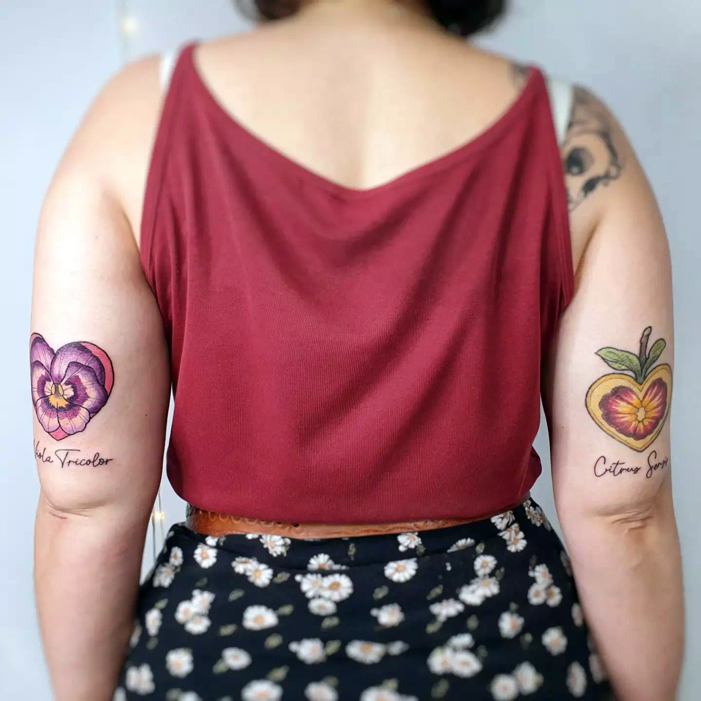 Floral Heart Tattoo 2
