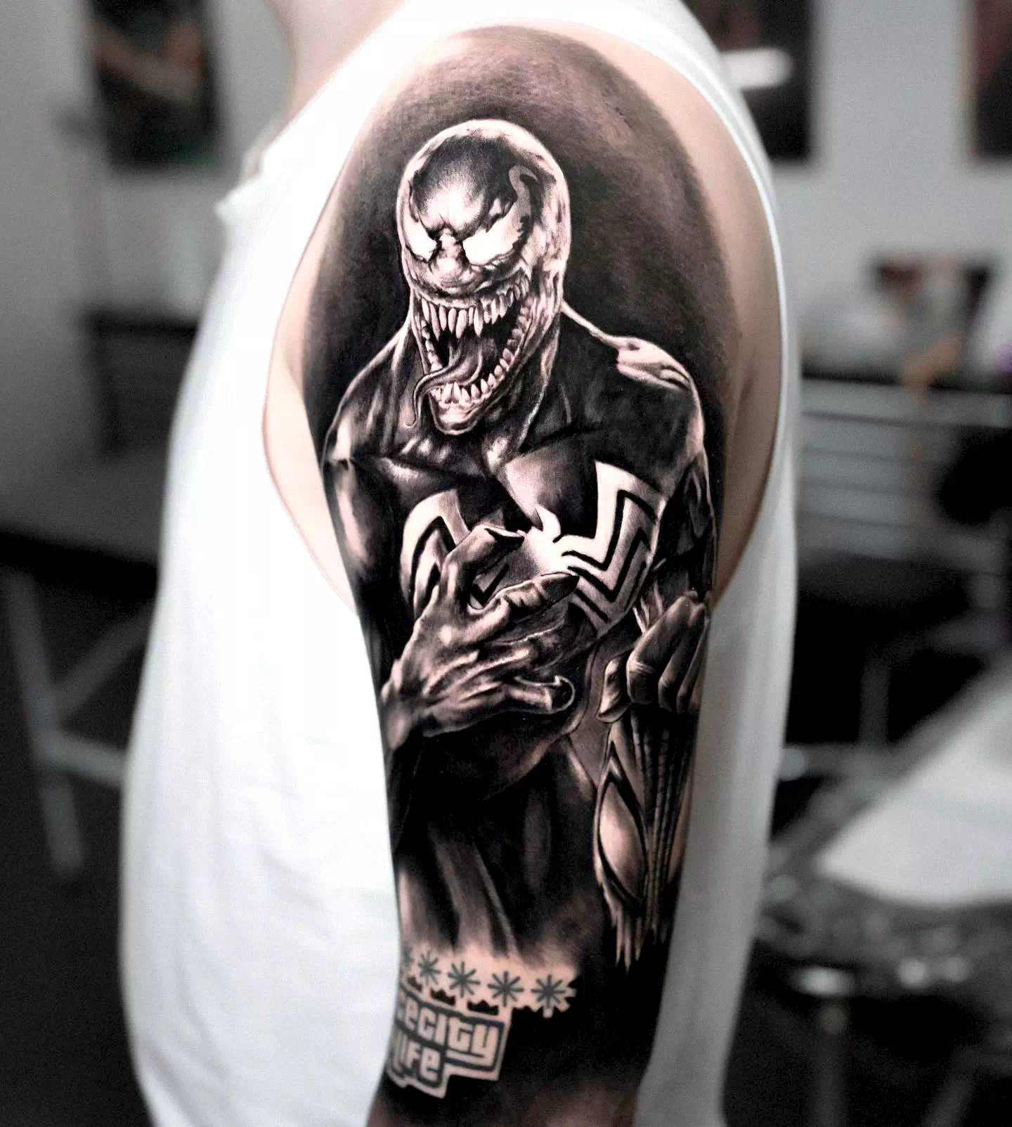 A Stupendous Collection of 100+ Remarkable Venom Tattoo Designs Hero