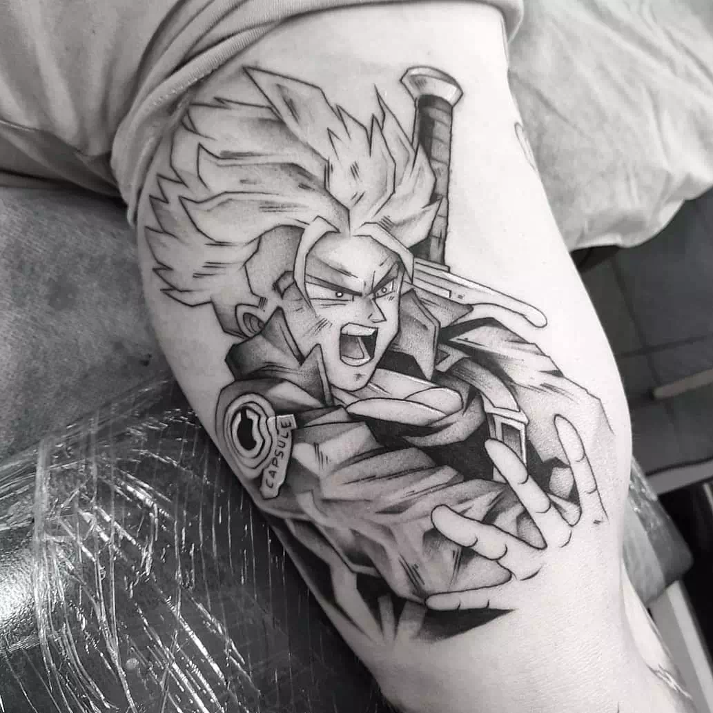 Goku Super Saiyan Tattoo 1