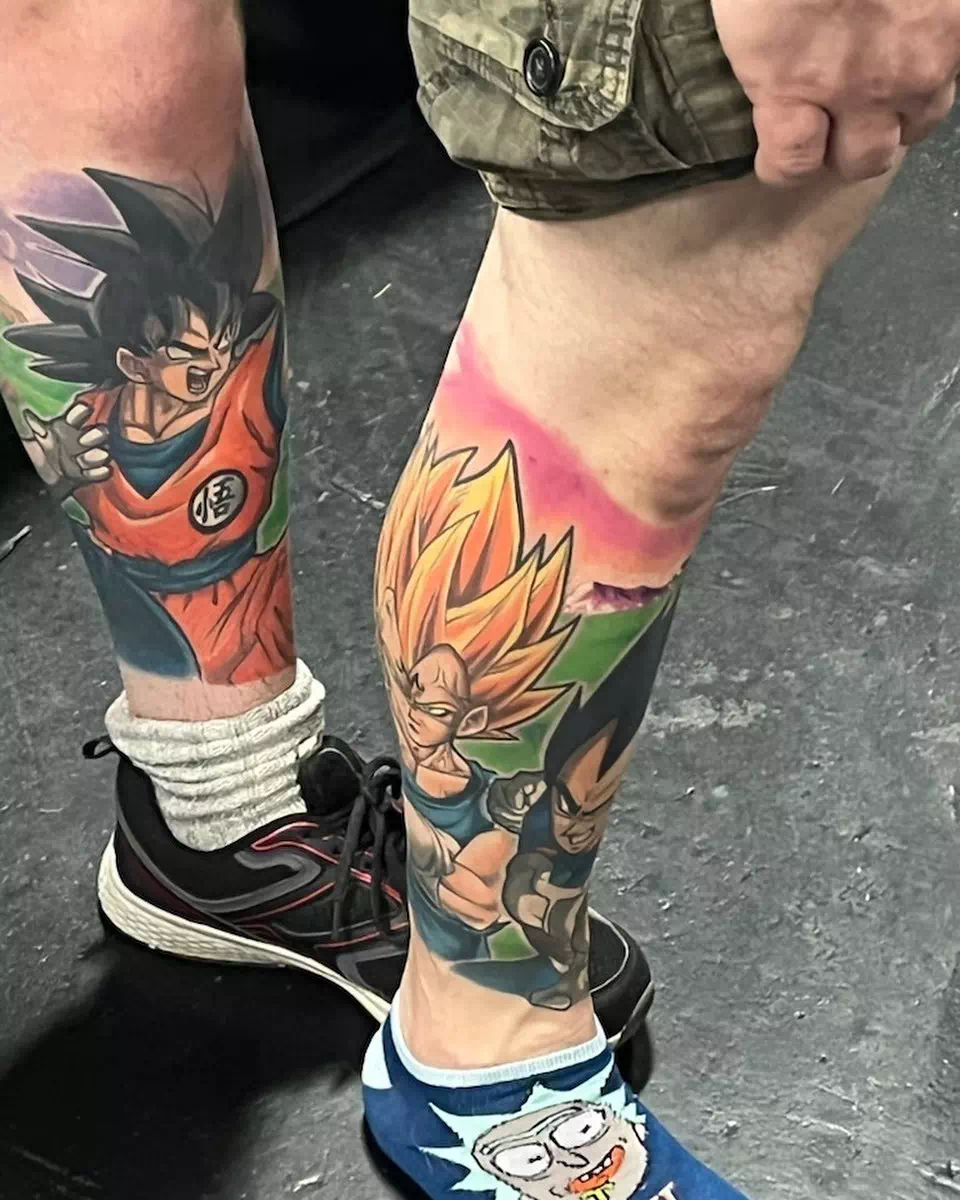 Goku Super Saiyan Tattoo 3