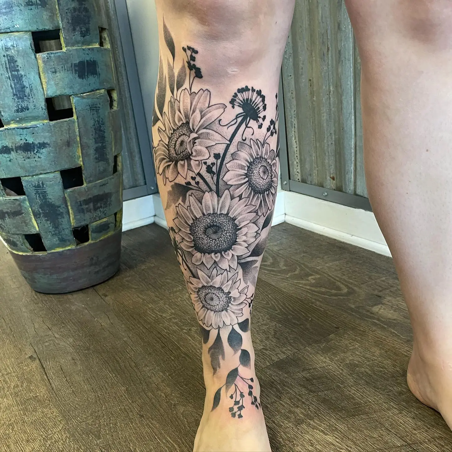 Leg Tattoo