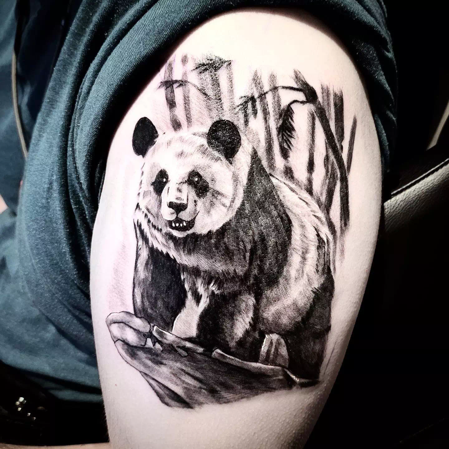 Panda tattoo ideas 14