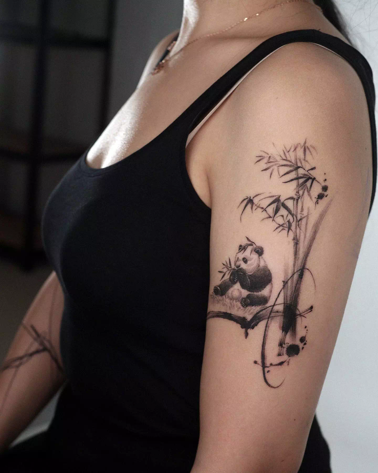 Panda tattoo ideas 19