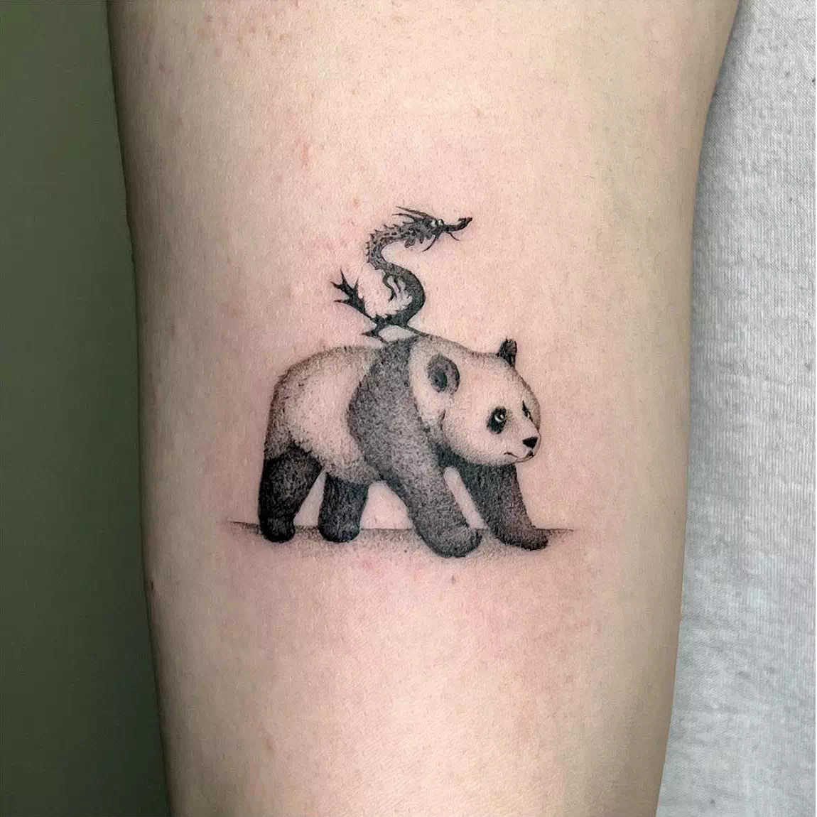 Panda tattoo ideas 3