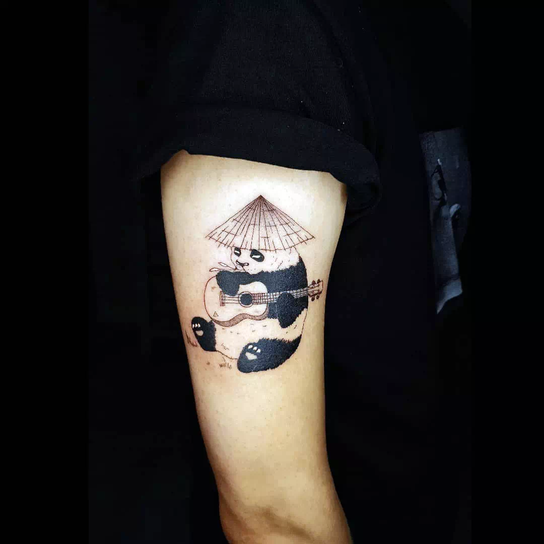 Panda tattoo ideas 5