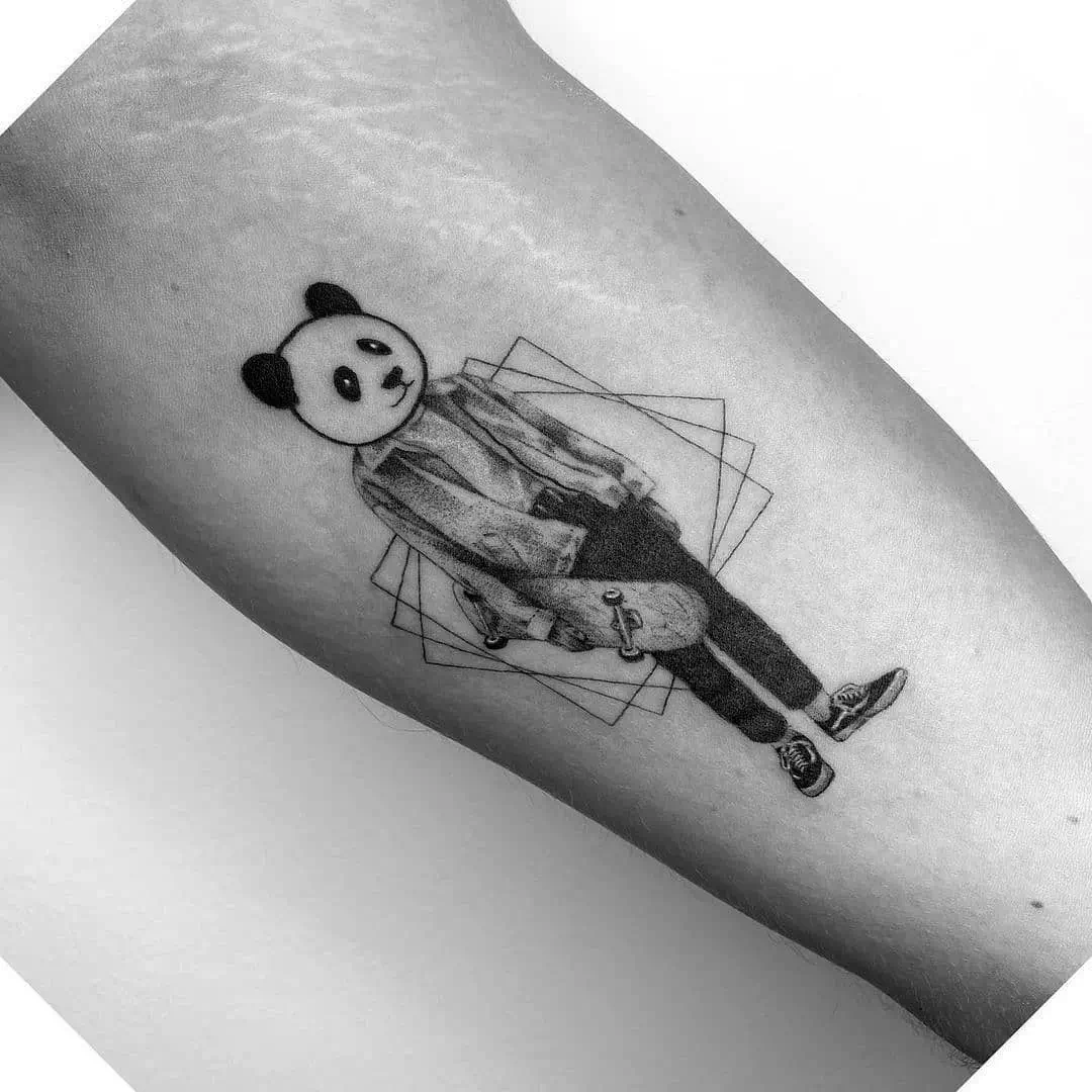 Panda tattoo ideas 7