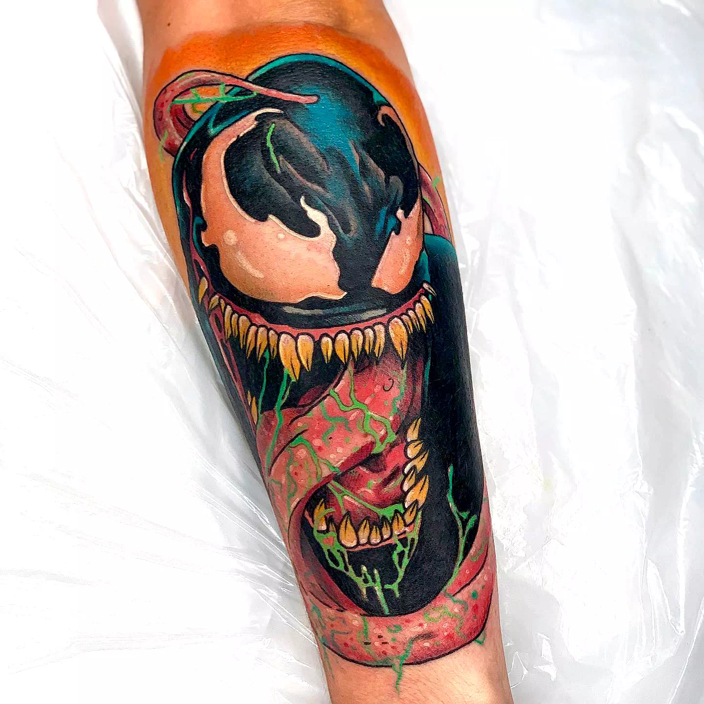 A Stupendous Collection of 100+ Remarkable Venom Tattoo Designs - Hero ...