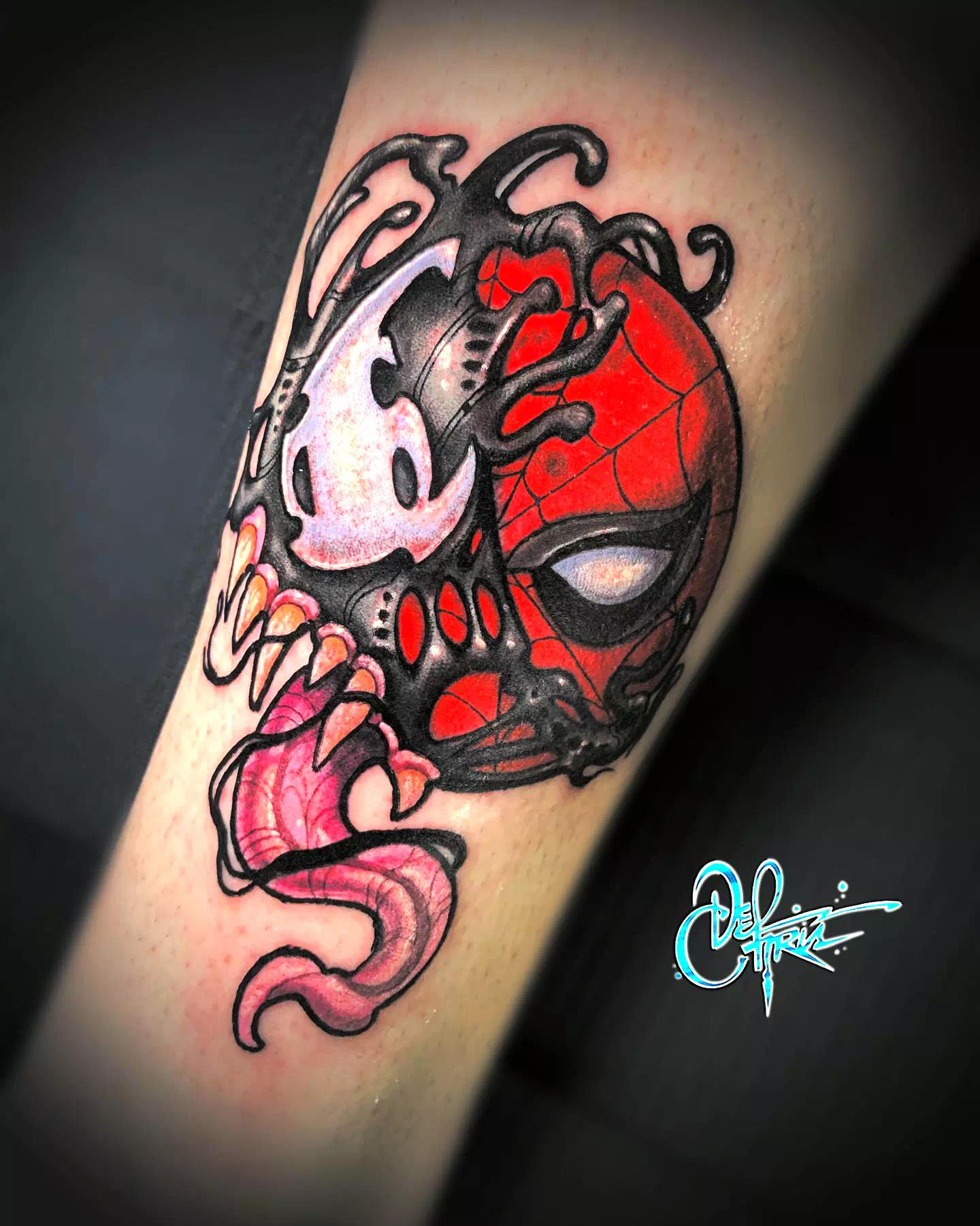 Spiderman Venom Tattoo 2