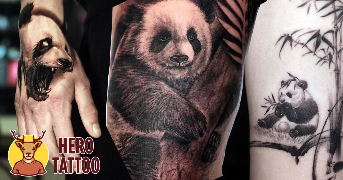 Panda Tattoo Ideen