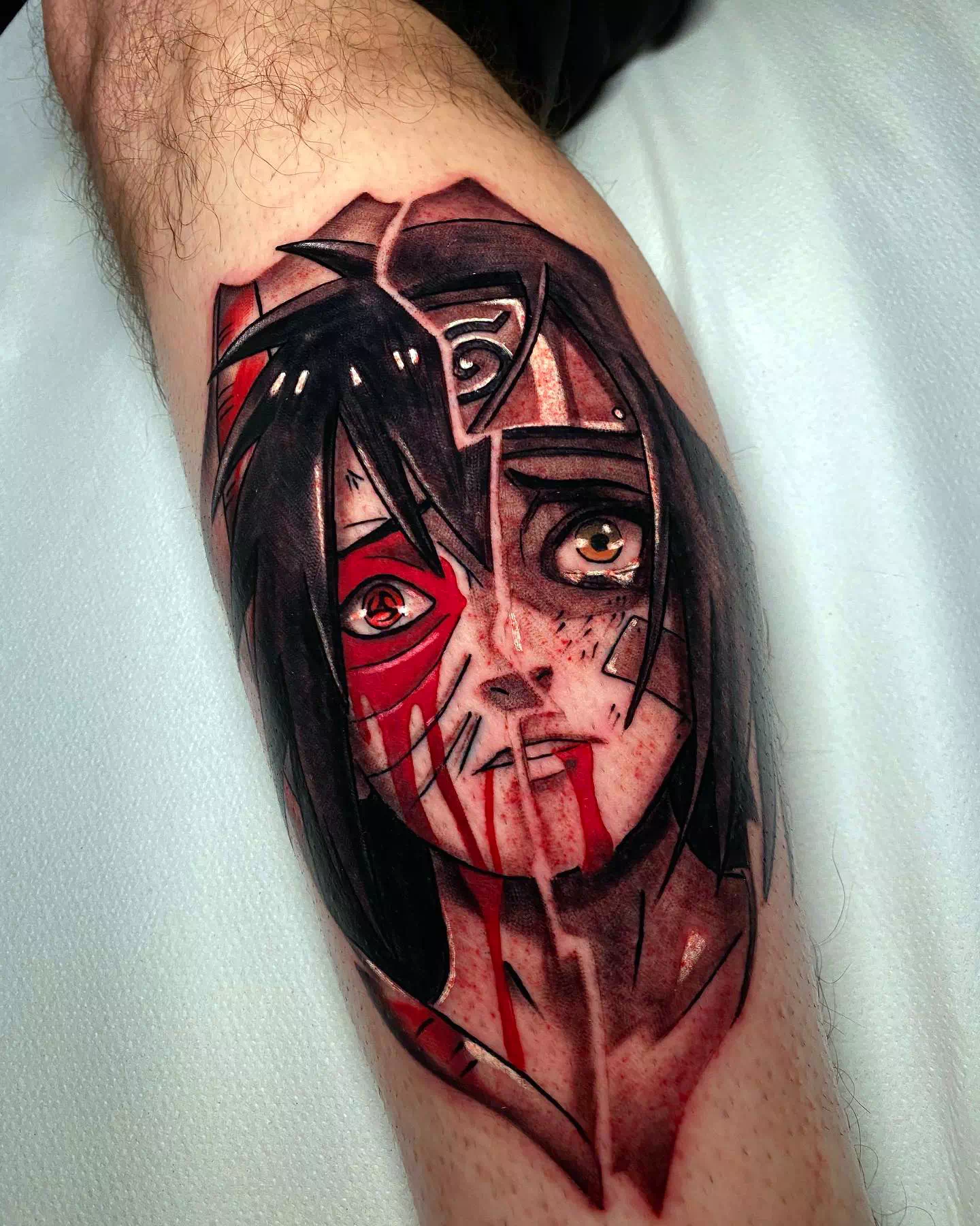 Anime Trash Polka Tattoo Ideas 1