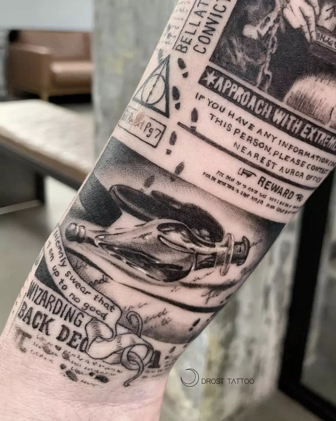 Tatuaje de Harry Potter 3