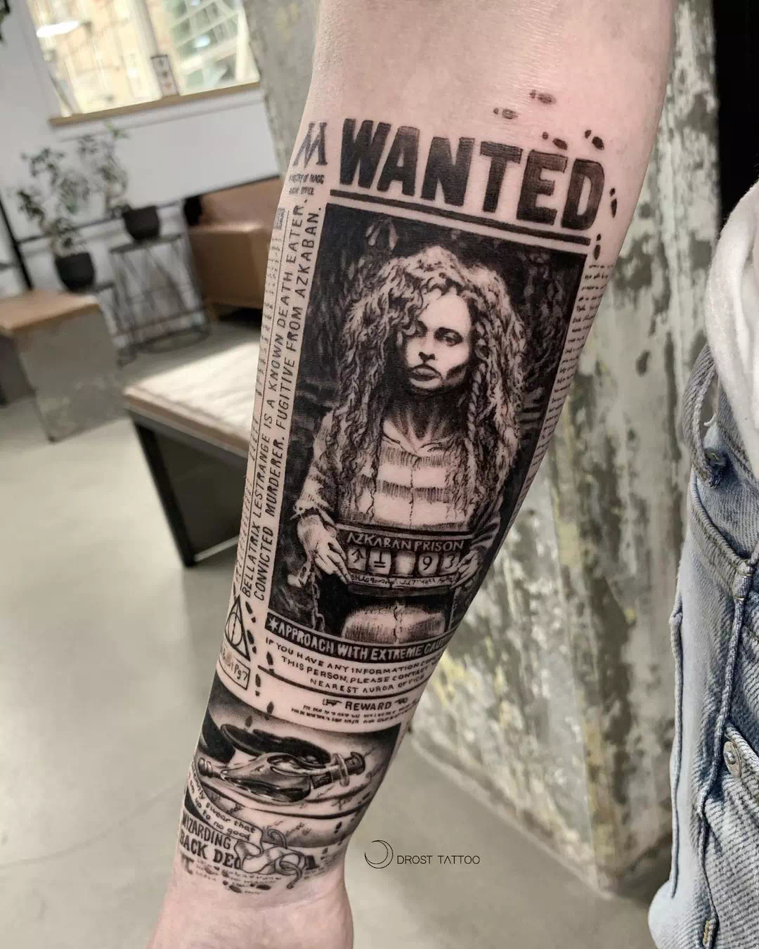 Tatuaje de Harry Potter 4