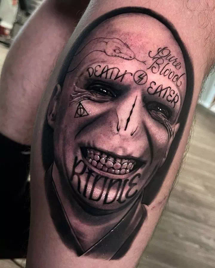 Tatuaje de Lord Voldemort