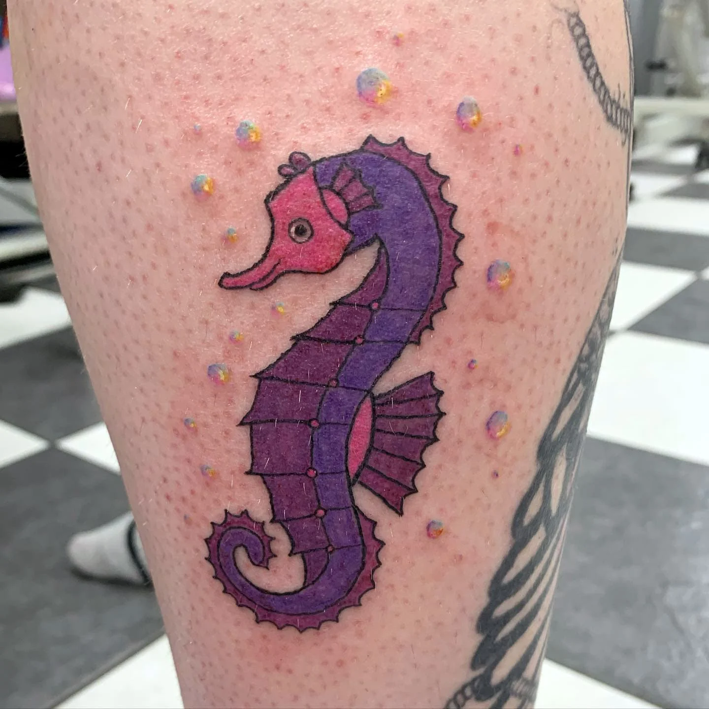 Seahorse tattoo ideas 13