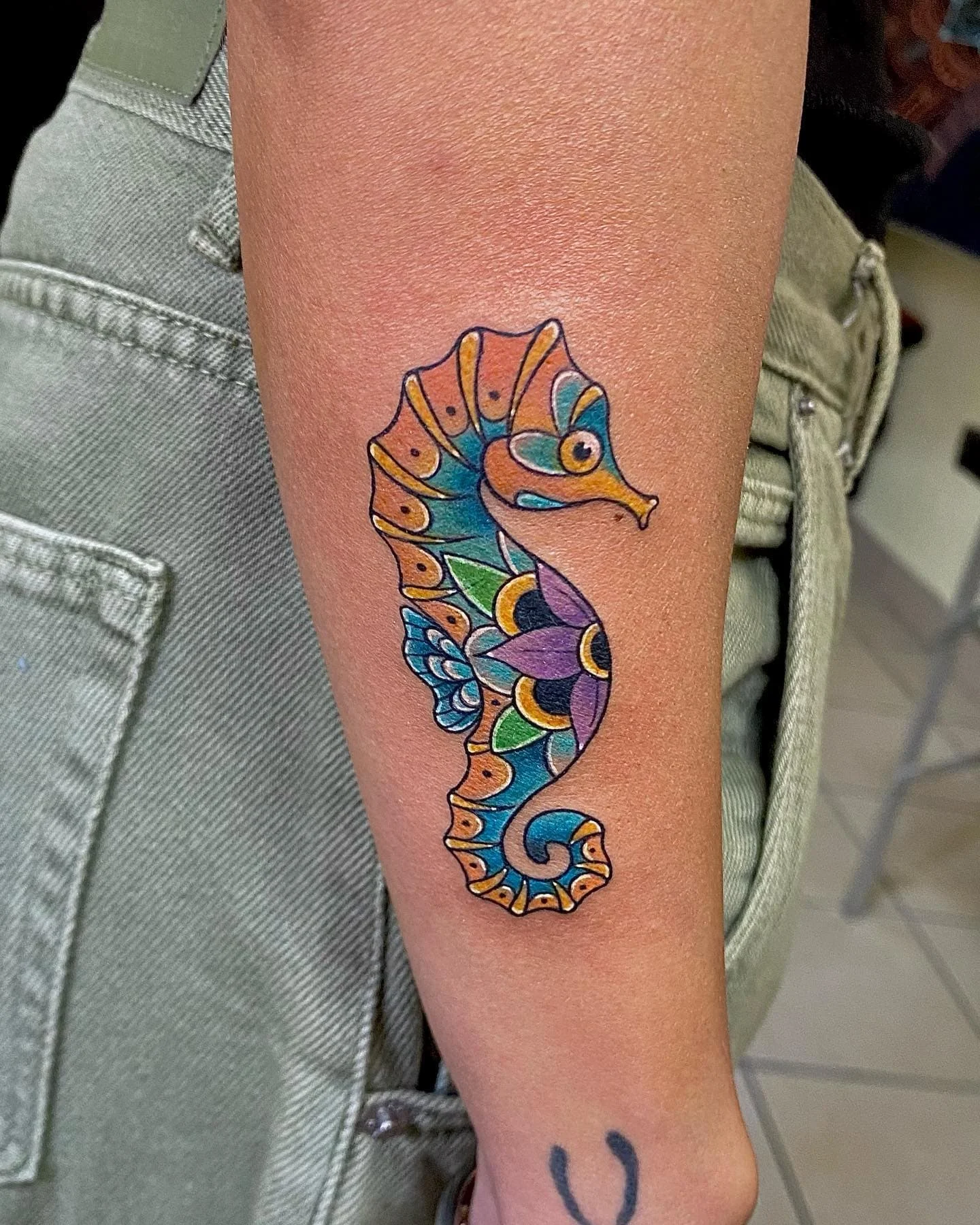 Seahorse tattoo ideas 2