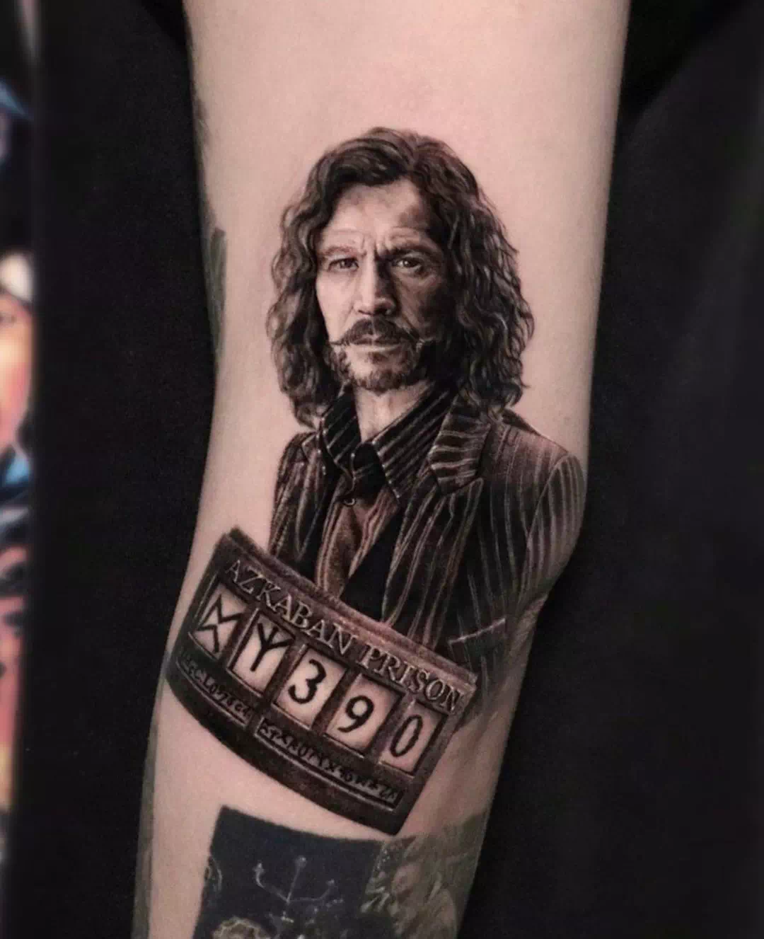 Tatuaje de Sirius Black