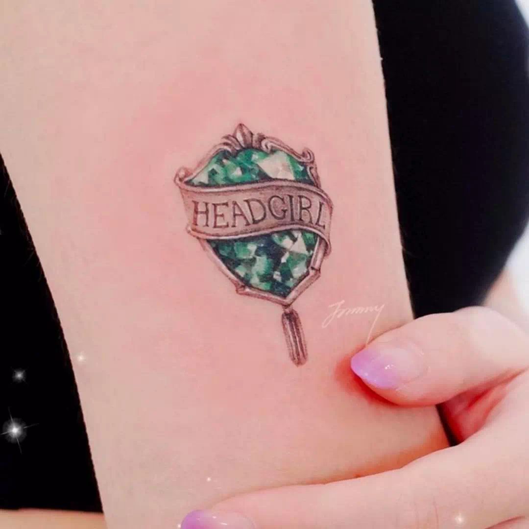 Slytherin Head Girl tattoo