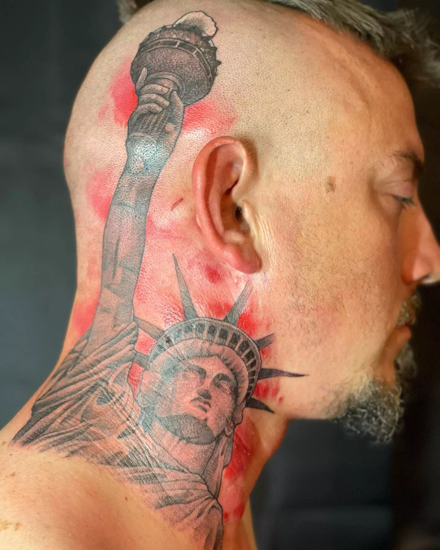 Unique neck tattoo 3
