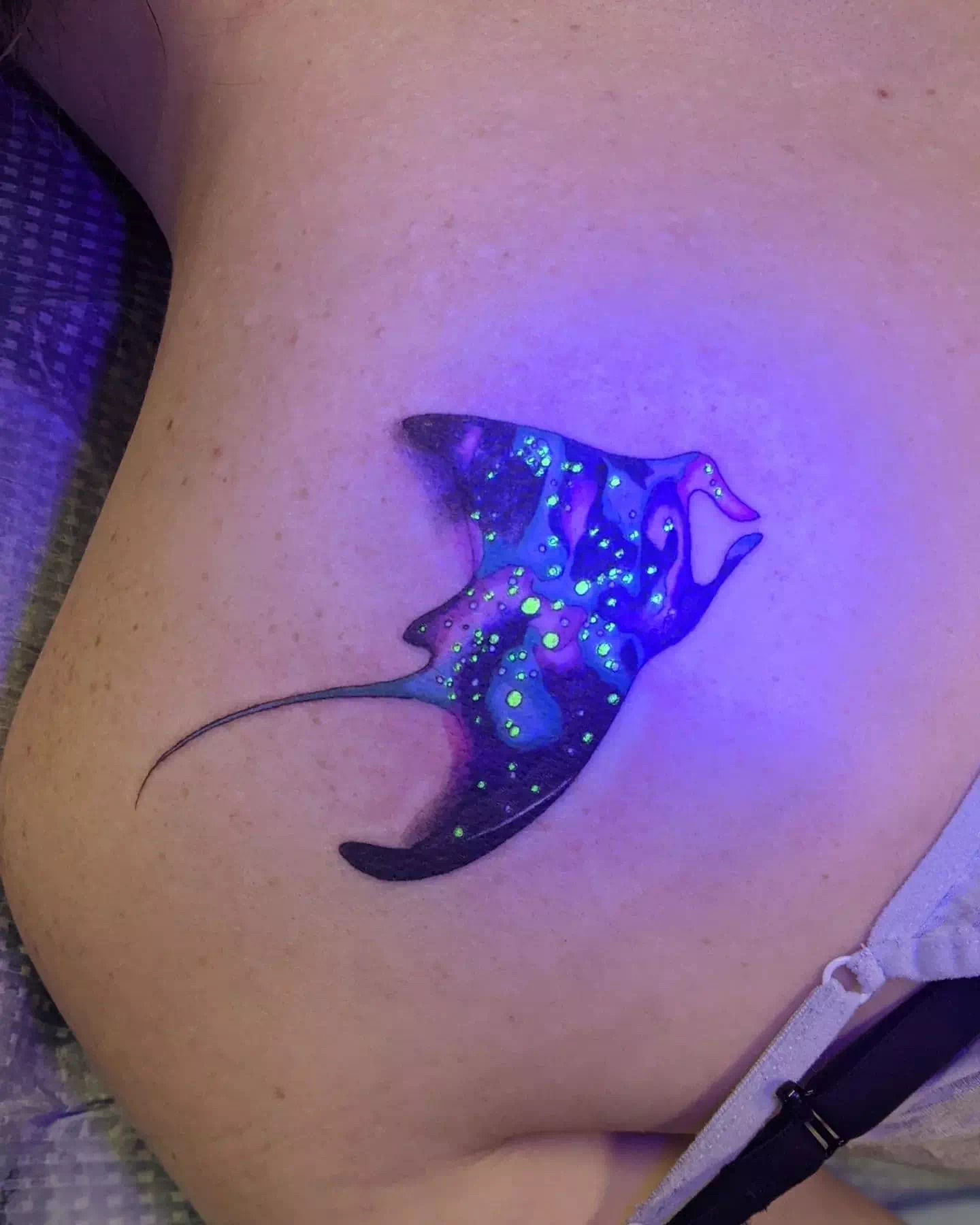 Back Glow In The Dark Tattoo 1