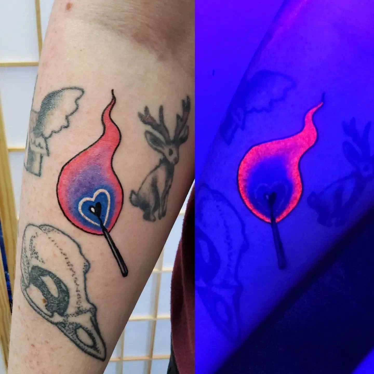 Best Glow In The Dark Tattoos