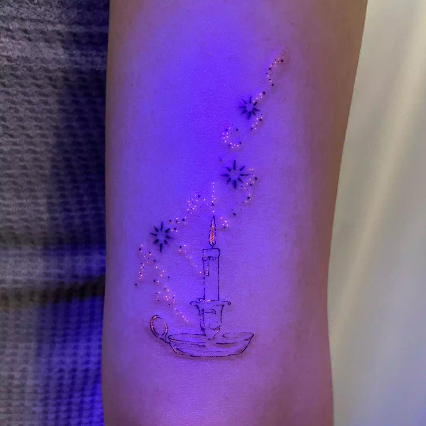 Black Light Tattoo Healing