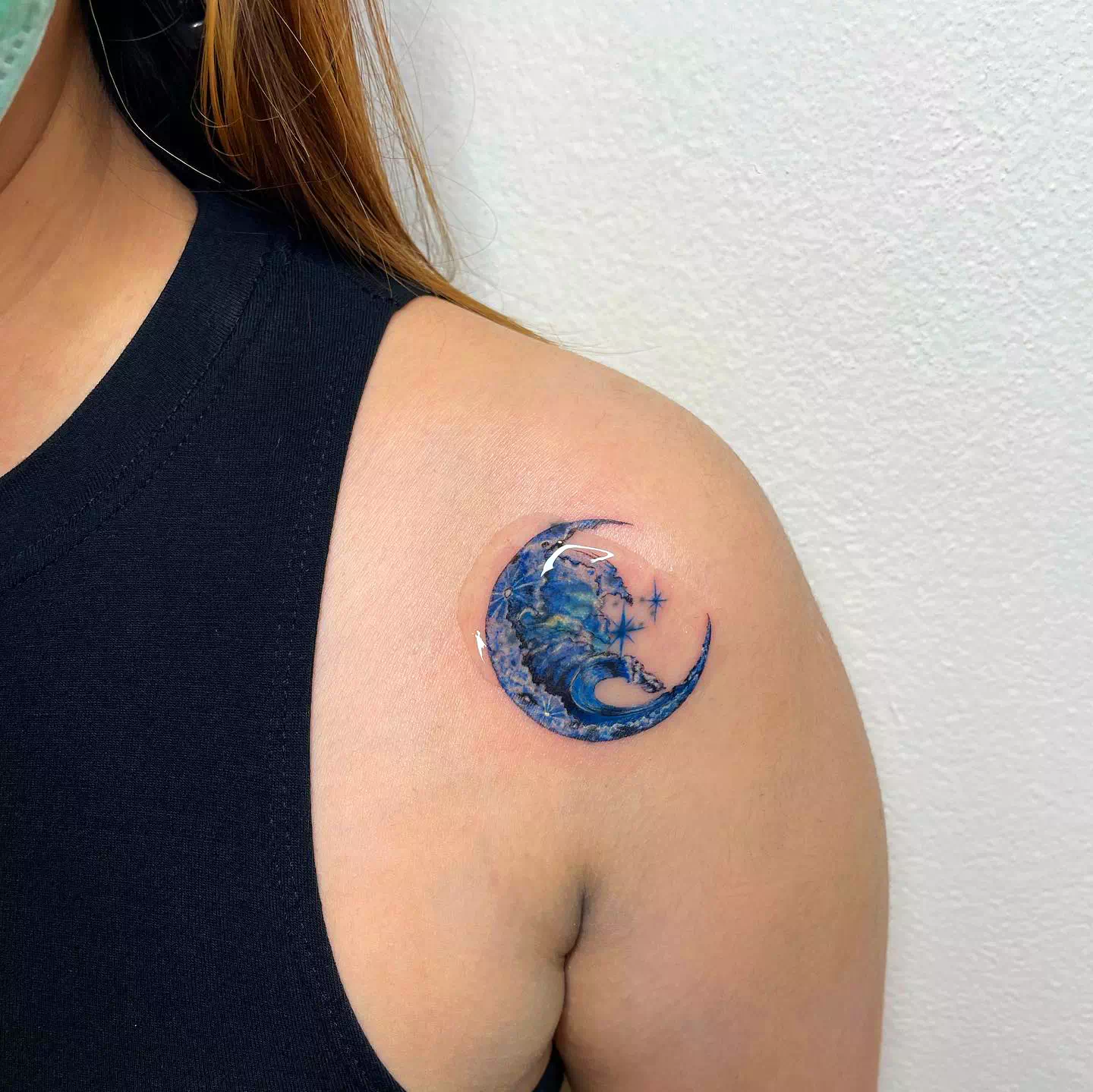 Blauer Mond Tattoo 6