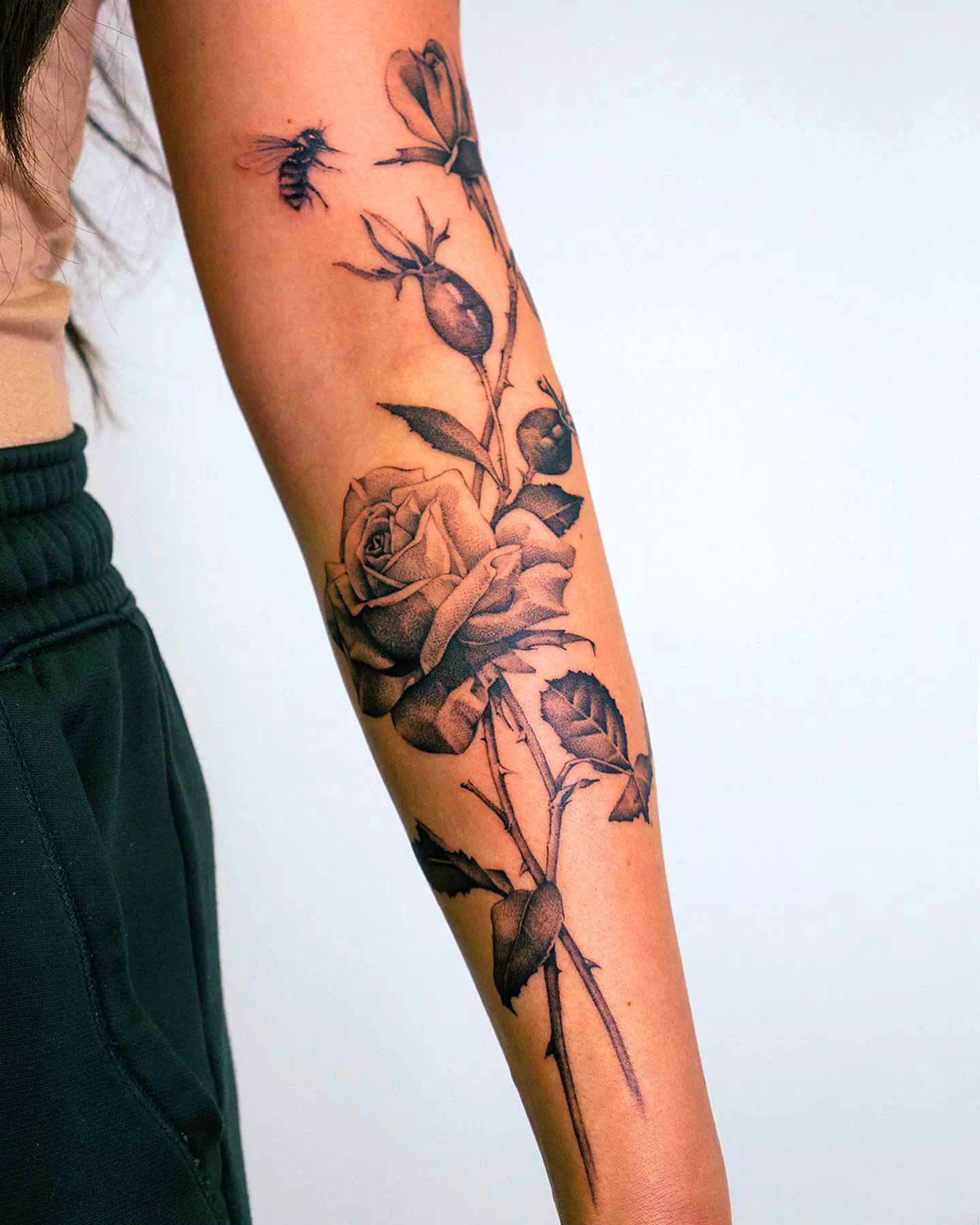 Tatuajes florales 1
