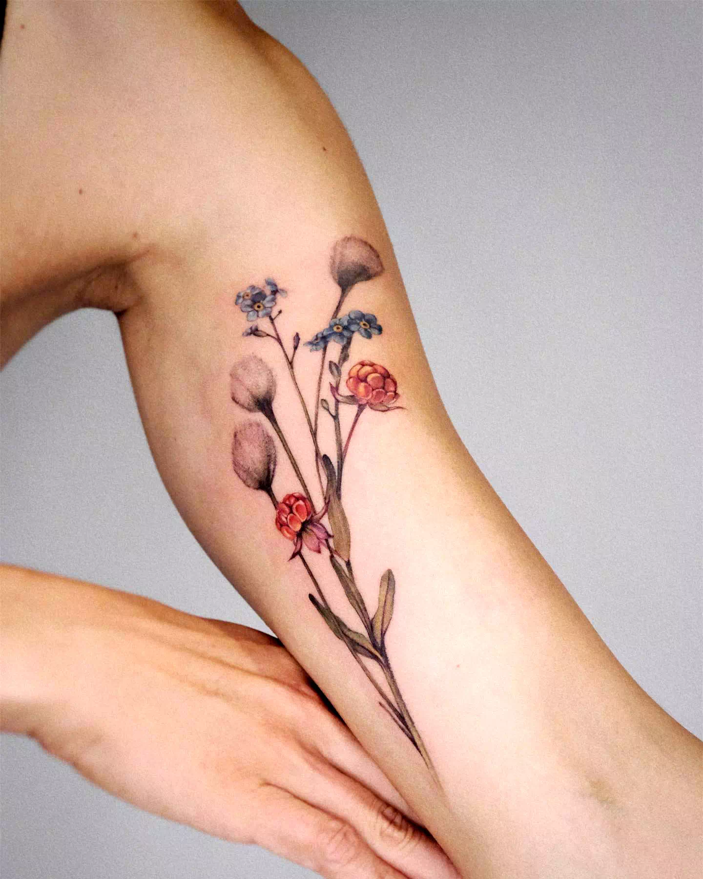 Tatuajes florales 2