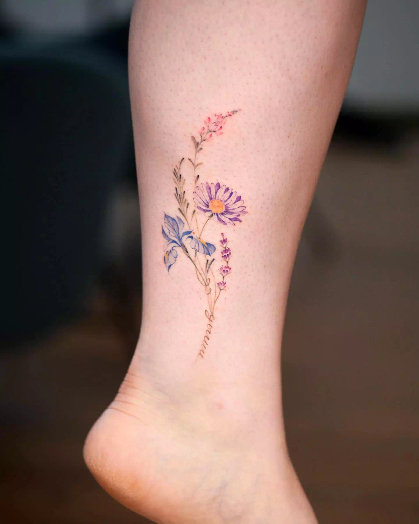 Tatuajes florales 4