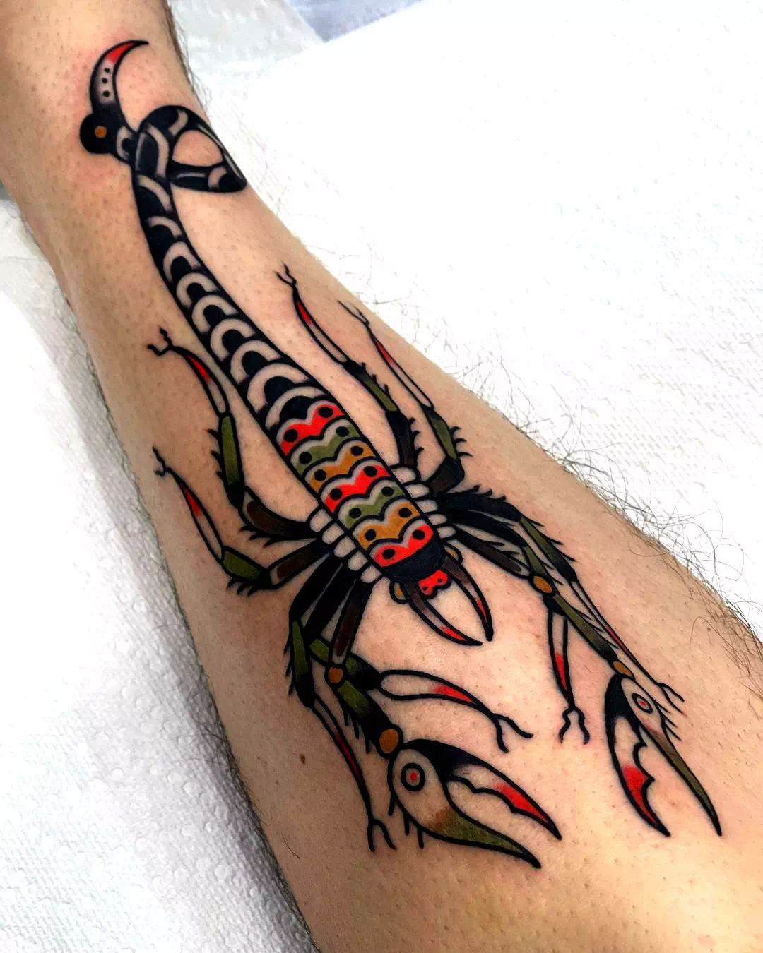 Beängstigend und dramatisch Cool Scorpio Tattoos