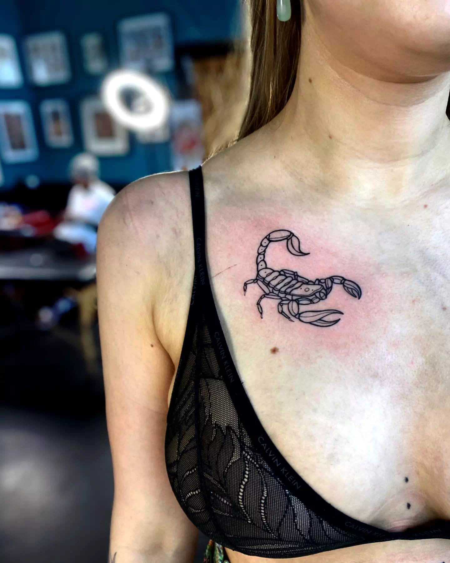 Scorpio Tattoos For Females