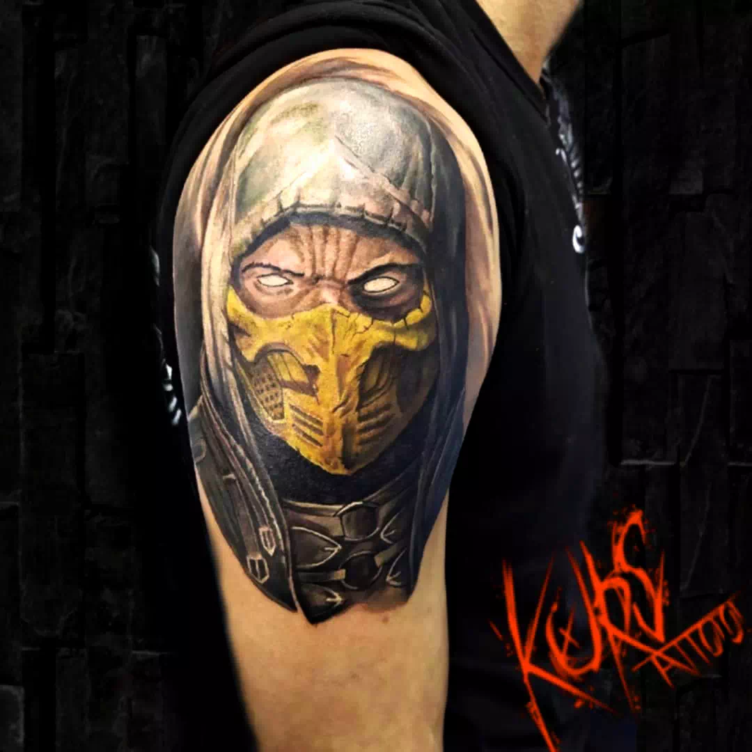 Scorpion Tattoo Mortal Kombat