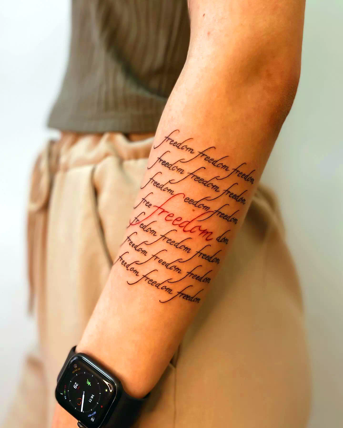 Words and Phrases Tattoos 1