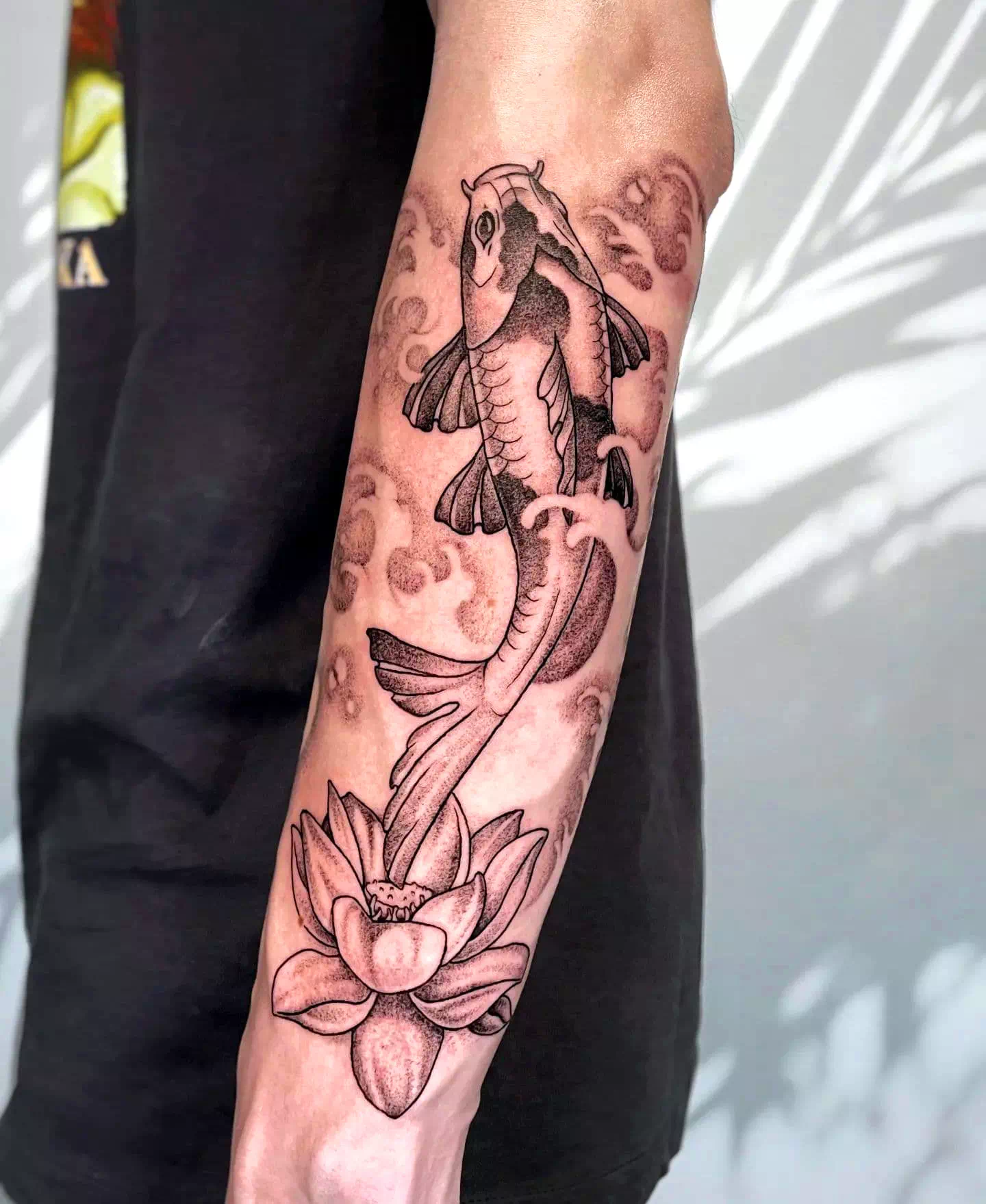 Beste Lotus Koi Fisch Tattoo Ideen 1
