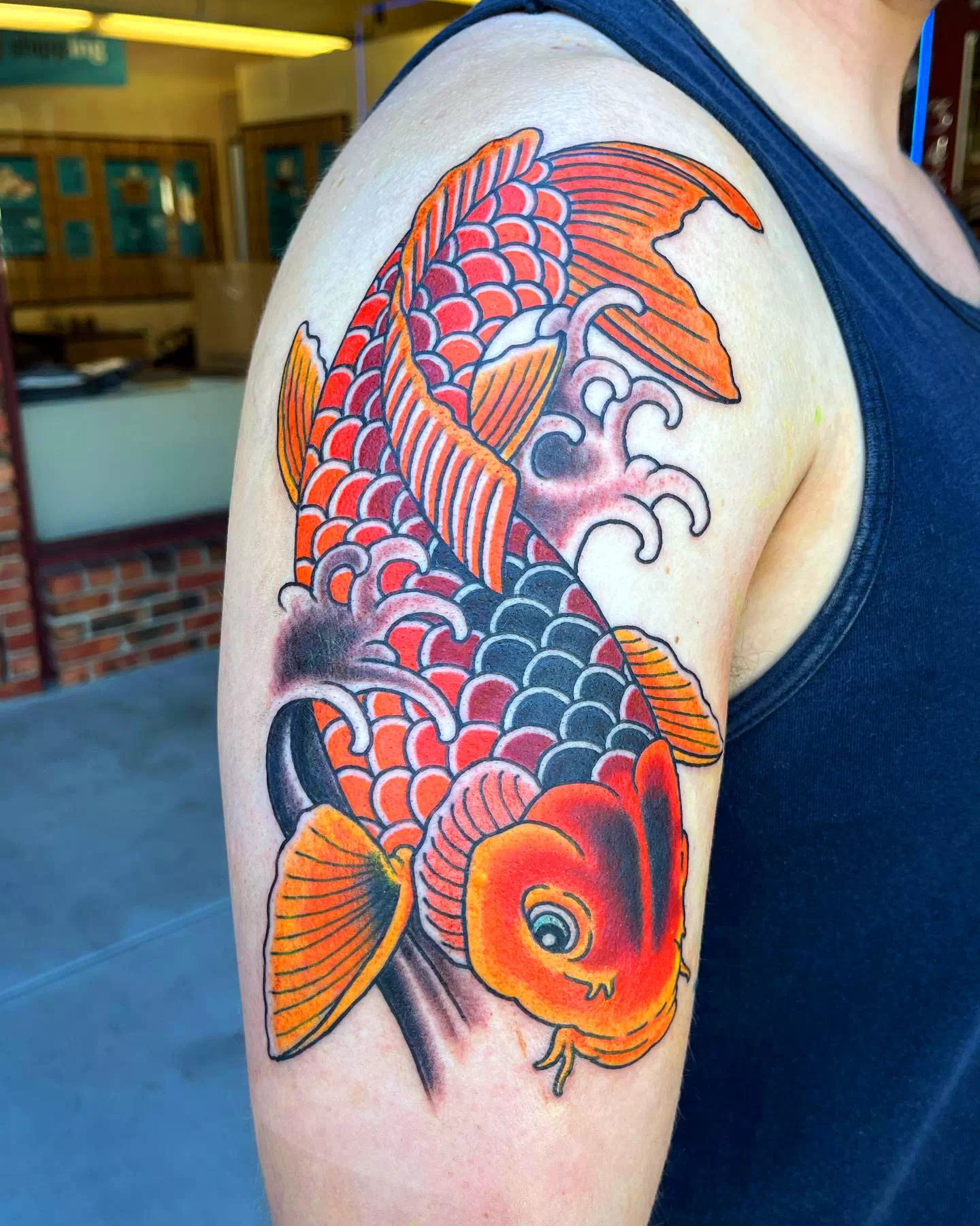 Best Sleeve Koi Fish Tattoo Fish Ideas 1