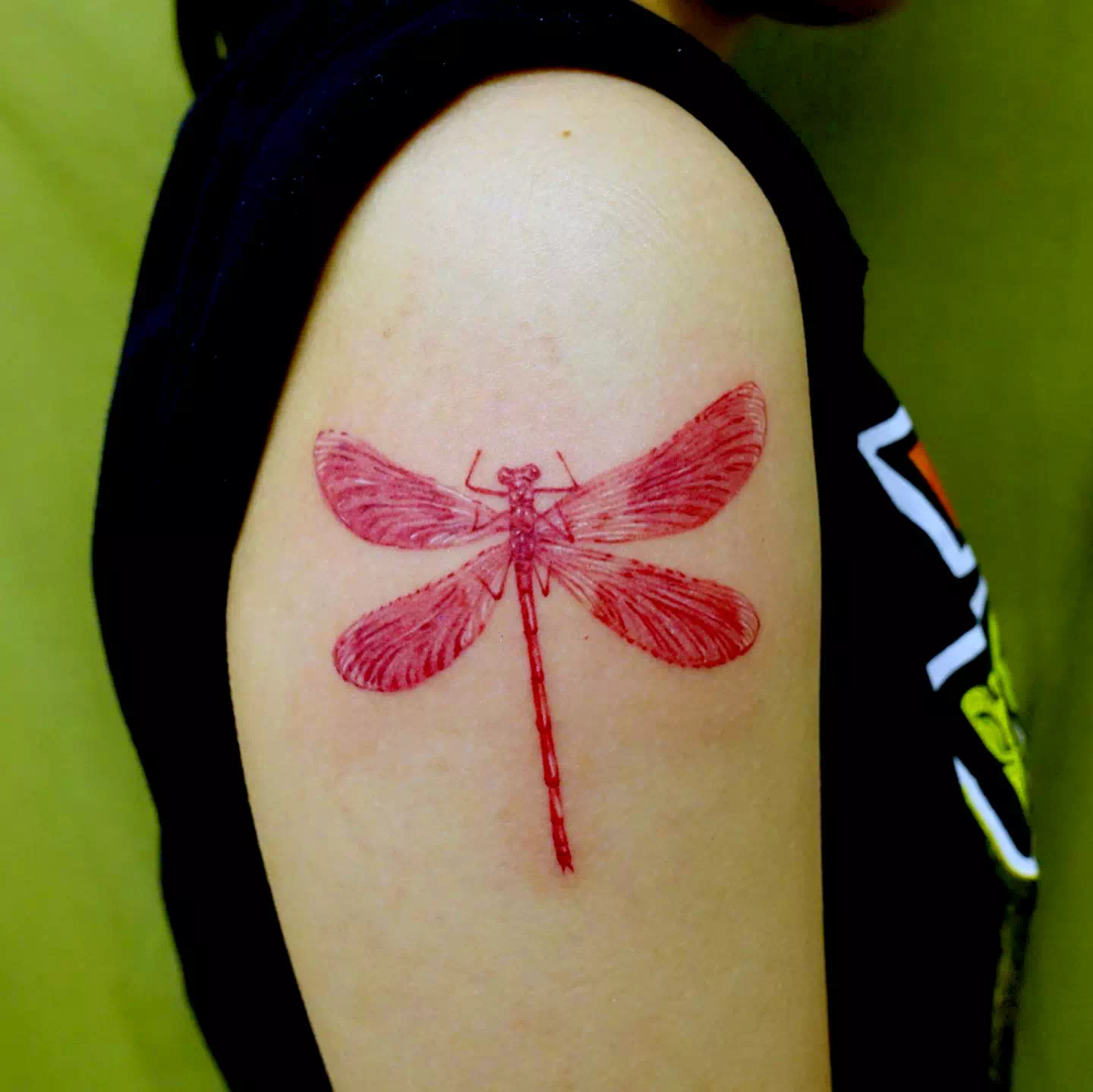 Ideas de tatuajes de libélulas 4