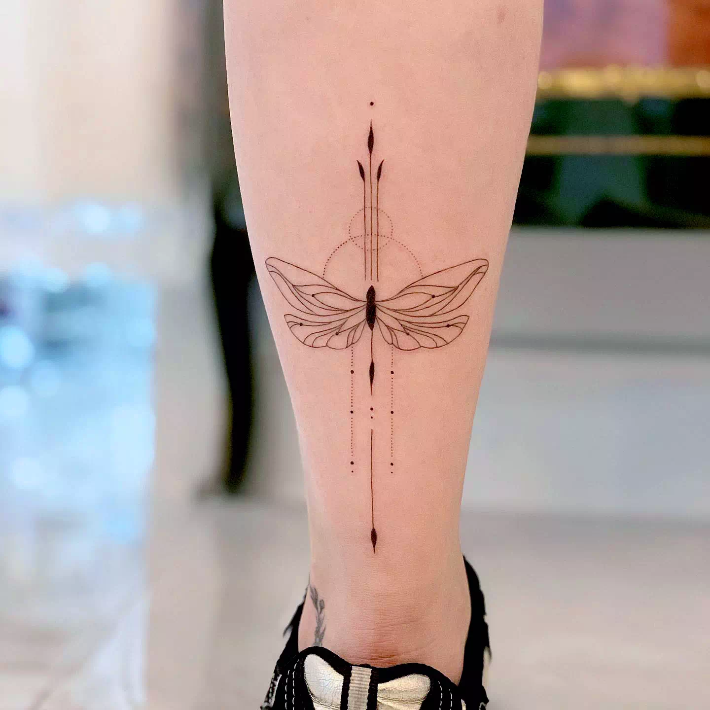 Ideas de tatuajes de libélulas 6