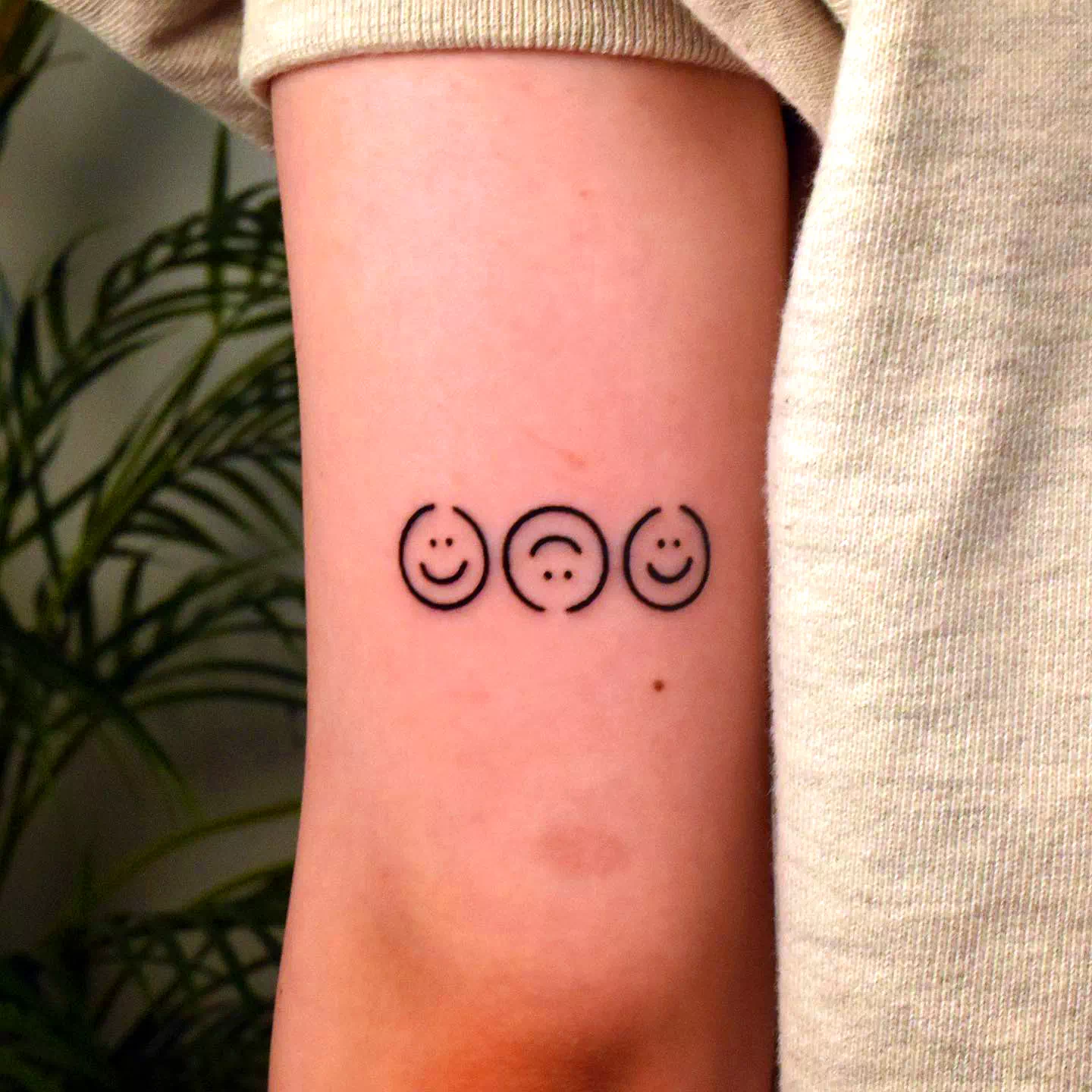 Lächeln Tattoo Design Ideen 19