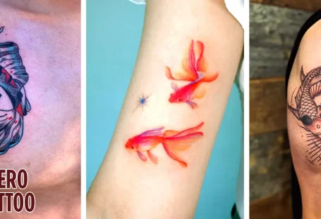 ideas de diseño de tatuajes de peces koi