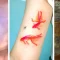 ideas de diseño de tatuajes de peces koi