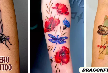 Ideas para tatuajes de libélulas