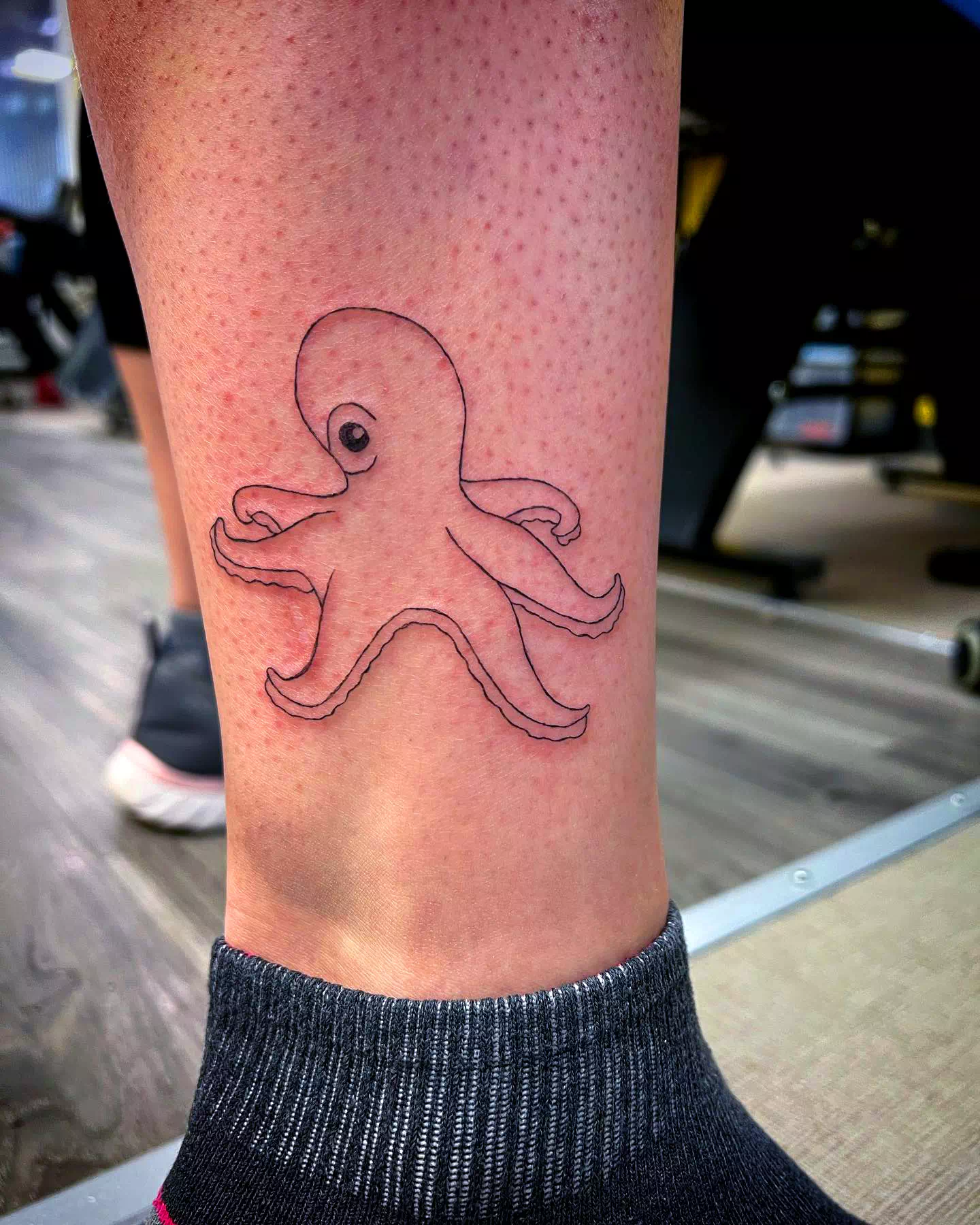 Geometric Octopus Tattoo 3
