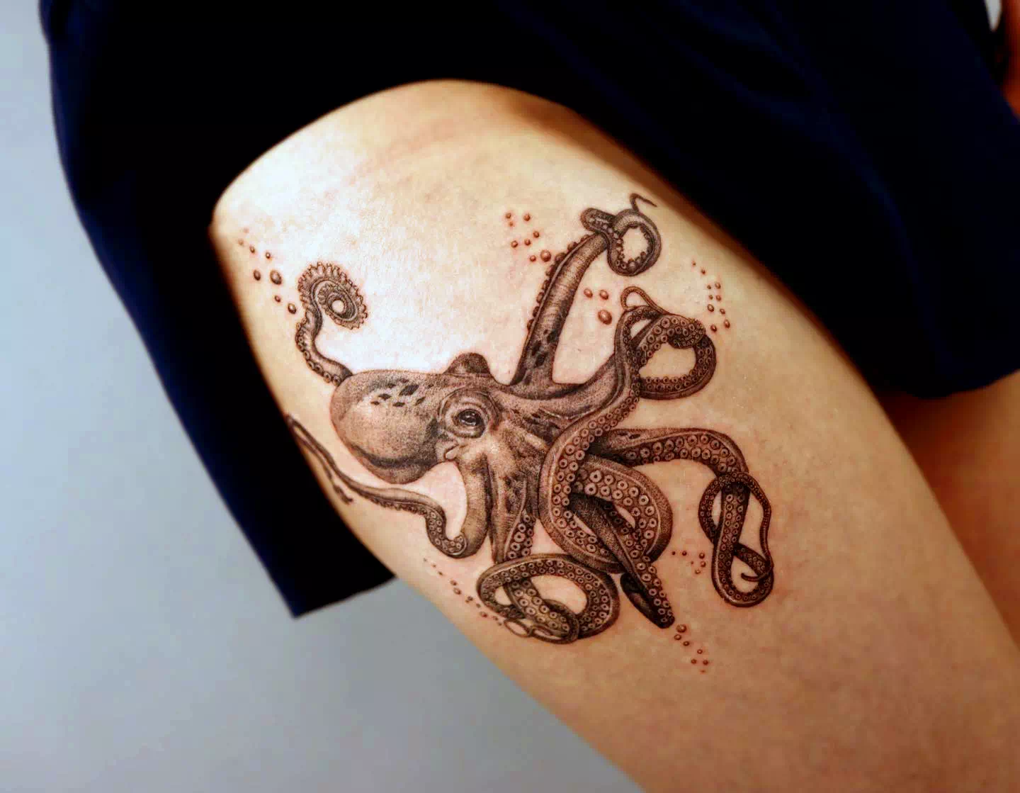 Polynesian Octopus Tattoo 2